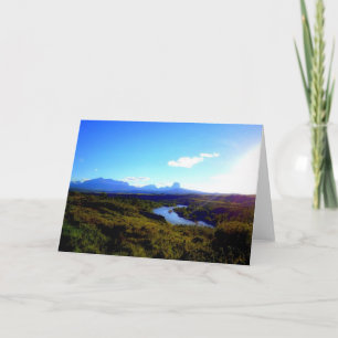 Chief Mountain, Glacier National Park Card
