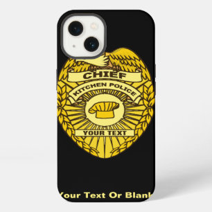Chief Of Kitchen Police Badge iPhone 13 Case