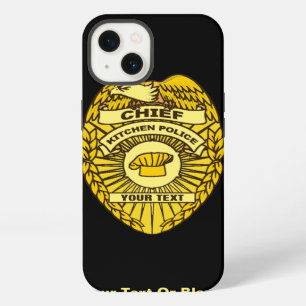 Chief Of Kitchen Police Badge iPhone 13 Case