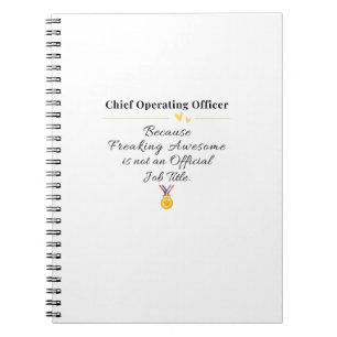 Chief Operating Officer Notebook