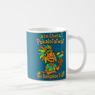 Chief pokalotatwat from the tribe indigenous nativ coffee mug
