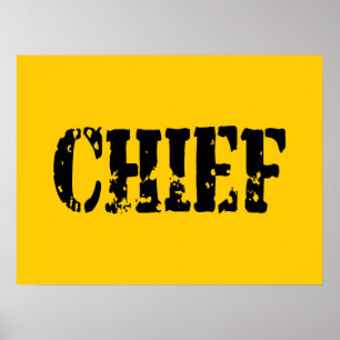 CHIEF POSTER