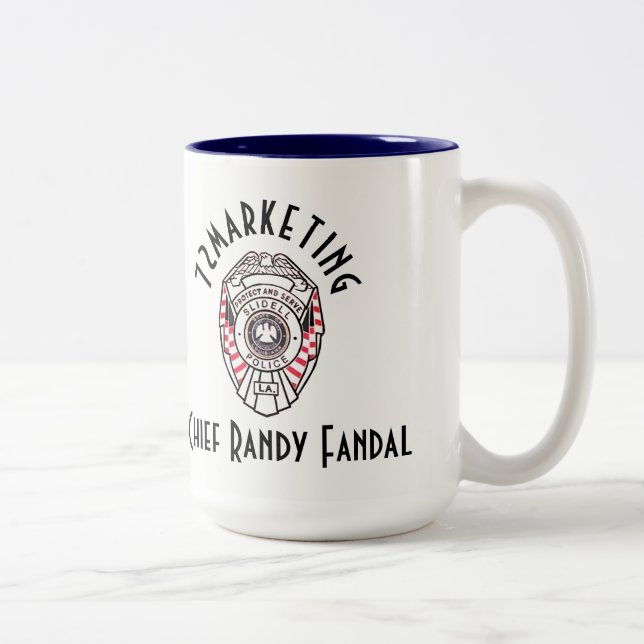 Chief Randy Fandal 72marketing two tone coffee CUP (Right)
