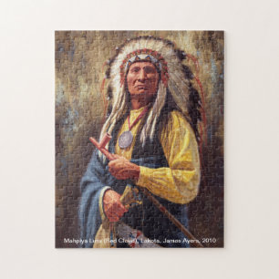 Chief Red Cloud, American Indian Chief puzzle