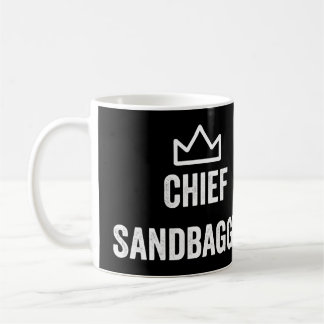 Chief Sandbagger Golf Meme BJJ Chess Sandbag Coffee Mug