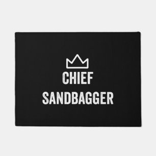 Chief Sandbagger Golf Meme Bjj Chess Sandbag Doormat