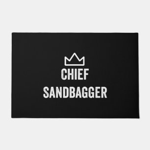 Chief Sandbagger Golf Meme Bjj Chess Sandbag Doormat