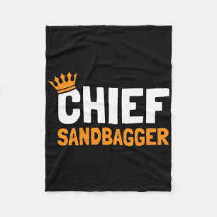Chief Sandbagger Golf - Uni-adults Fleece Blanket