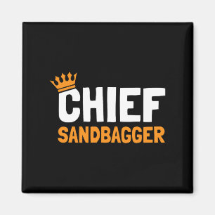 Chief Sandbagger Golf - Uni-adults  Magnet