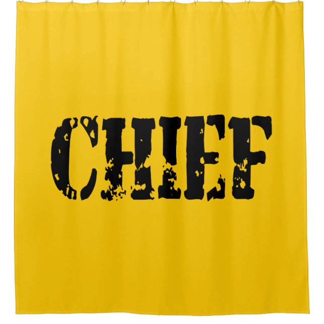 CHIEF SHOWER CURTAIN (Front)