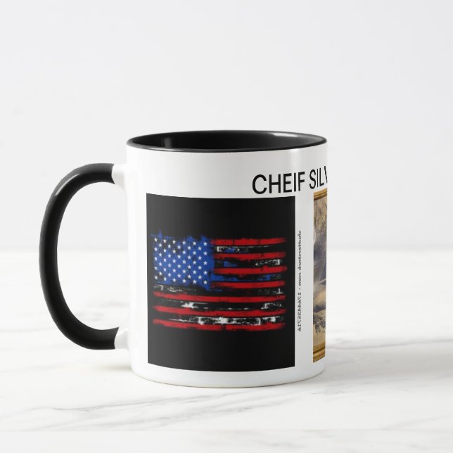 CHIEF SILVER MOON MUG (Left)