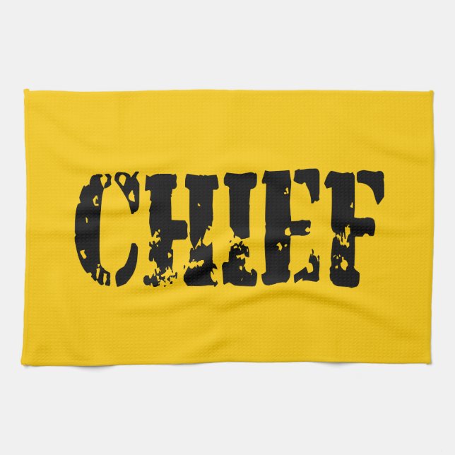 CHIEF TEA TOWEL (Horizontal)