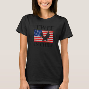 Chief Twi American Flag Merica Eagle US Twit in C T-Shirt