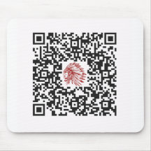 Chiefs Custom Mouse Pad with QR Code