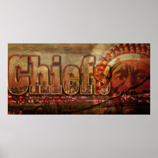 Chiefs Football Poster