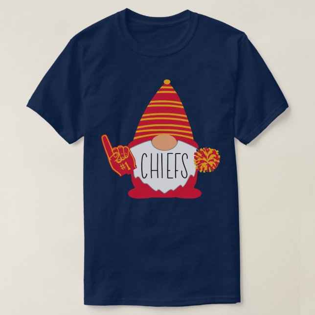 Chiefs Gnome Fan T-Shirt (Design Front)