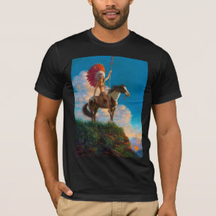 Chieftess Female Native American Indian Chief T-Shirt