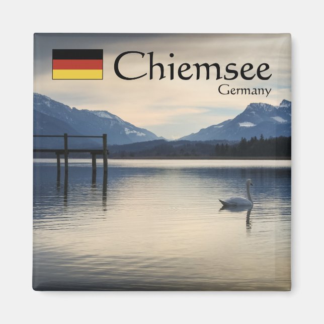 Chiemsee Germany Souvenir Magnet (Front)