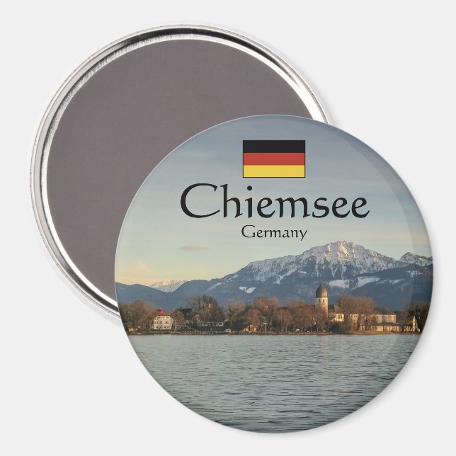 Chiemsee Germany Souvenir Magnet (Front/Back)