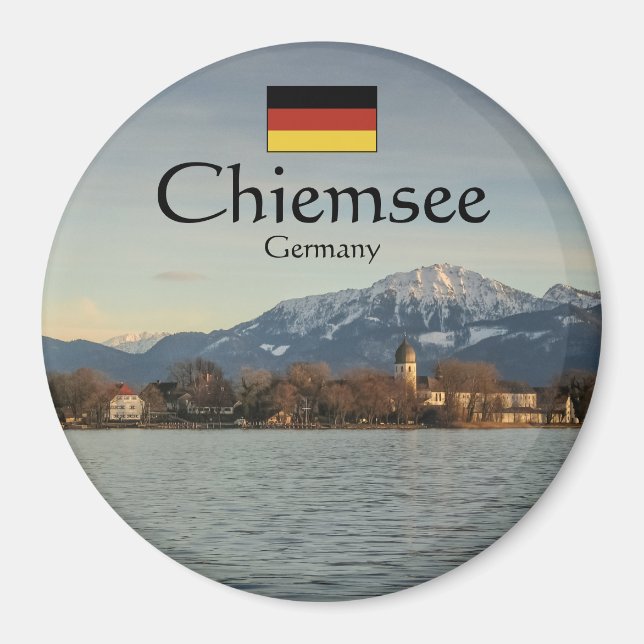 Chiemsee Germany Souvenir Magnet (Front)