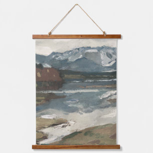 Chiemsee - Leo Putz Landscape Art Hanging Tapestry