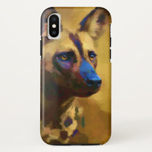 Chien Sauvage d'Afrique iPhone X Case
