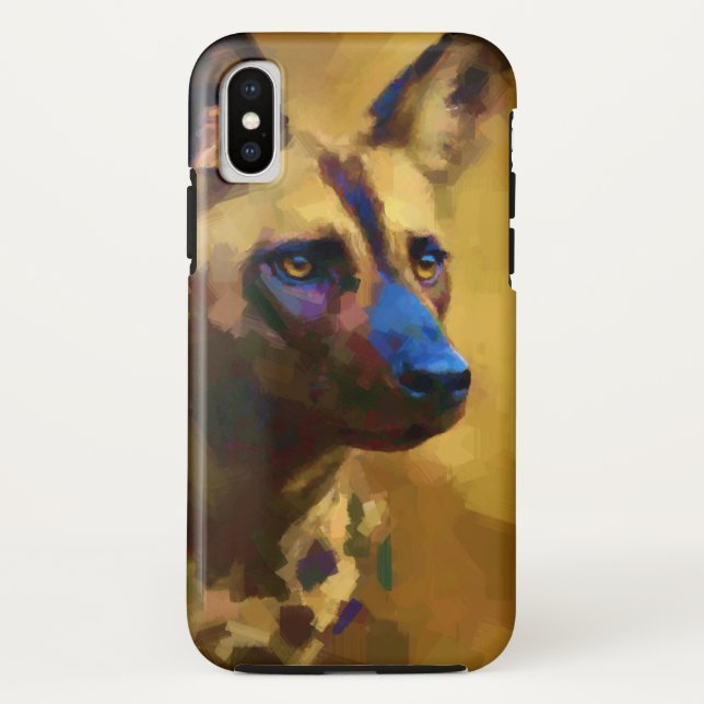 Chien Sauvage d'Afrique Case-Mate iPhone Case (Back)