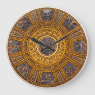 Chigi Chapel Dome, Santa Maria del Popolo, Rome Large Clock
