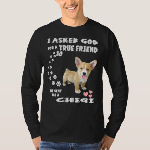 Chigi Dog Costume Corgi Chihuahua Mum Dad Chigi T-Shirt