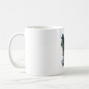 Chihuahua Abstract Painting Colour Cute Dog Coffee Mug