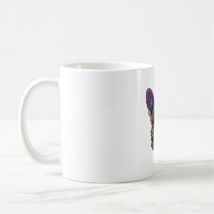Chihuahua Abstract Painting Colour Cute Dog Coffee Mug