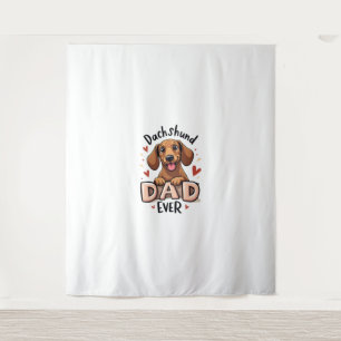 Chihuahua Abstract Painting Colour Cute Dog        Tapestry