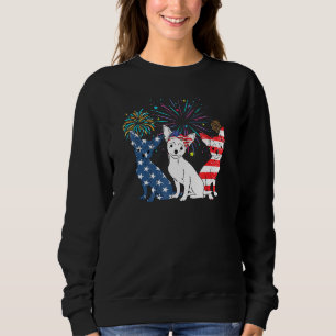 Chihuahua American Flag 4th Of July Independence D Sweatshirt