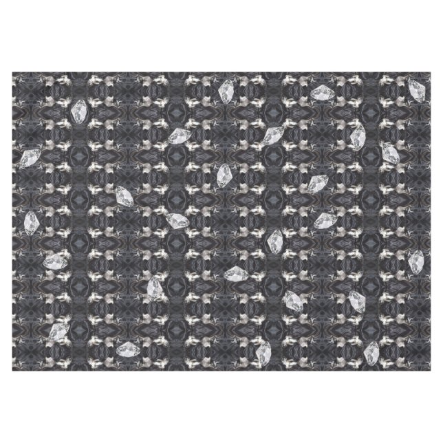 Chihuahua and Diamonds Tablecloth (Front (Horizontal))
