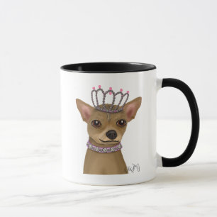 Chihuahua And Tiara Mug
