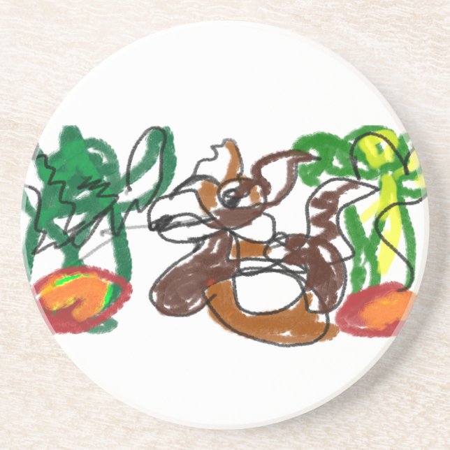 Chihuahua are fun  coaster (Front)