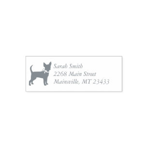 Chihuahua Baby Shower Gender Neutral Cute Self-inking Stamp