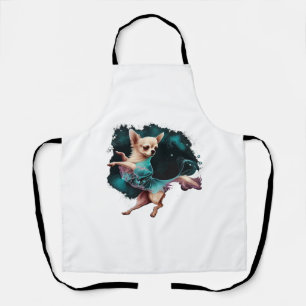Chihuahua Ballerina Ballet Dance Dancing Apron