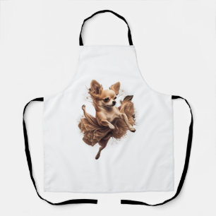Chihuahua Ballerina Ballet Dance Dancing Apron
