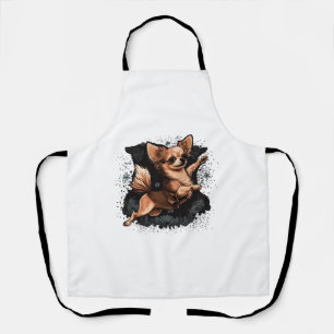 Chihuahua Ballerina Ballet Dance Dancing Apron