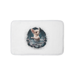 Chihuahua Ballerina Ballet Dance Dancing Bath Mat