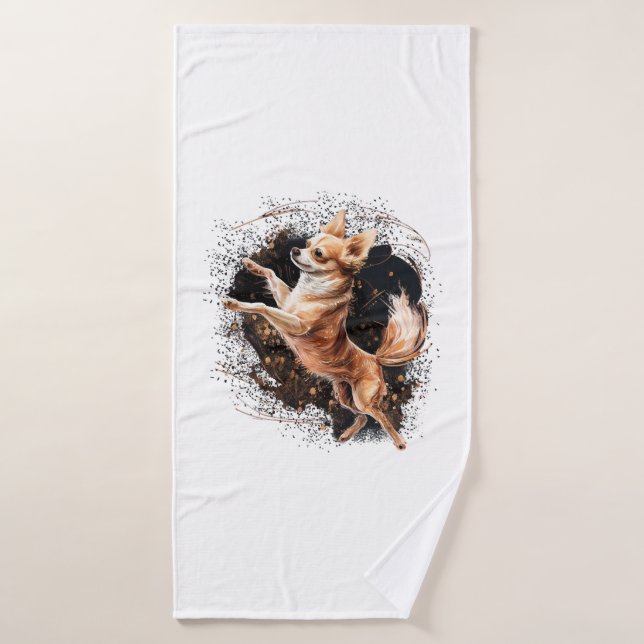 Chihuahua  Ballerina  Ballet  Dance  Dancing       Bath Towel (Bath Towel)
