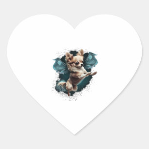 Chihuahua  Ballerina  Ballet  Dance  Dancing       Heart Sticker