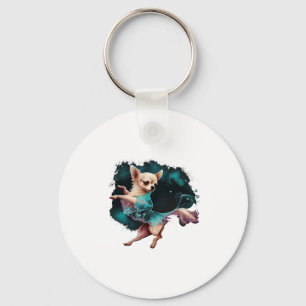 Chihuahua  Ballerina  Ballet  Dance  Dancing      Key Ring
