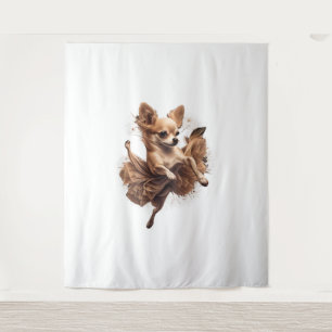 Chihuahua  Ballerina  Ballet  Dance  Dancing       Tapestry