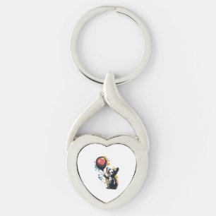 Chihuahua  Balloon  Cute Dog  Chiwawa  Funny    Key Ring