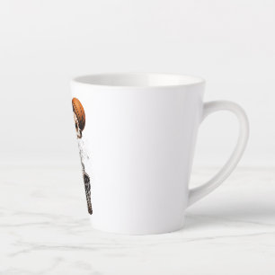 Chihuahua Basketball Player Sport Dunk Latte Mug