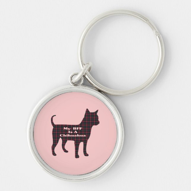 Chihuahua BFF Key Ring (Front)