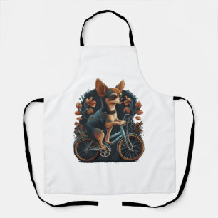Chihuahua  Bike  Bicycle  Dog  Cycling  Apron