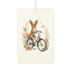 Chihuahua  Bike  Bicycle  Dog  Cycling  Car Air Freshener
